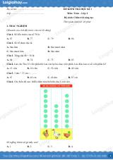 Đề kiểm tra học kì 1 Toán 2 Chân trời sáng tạo - Đề số 4